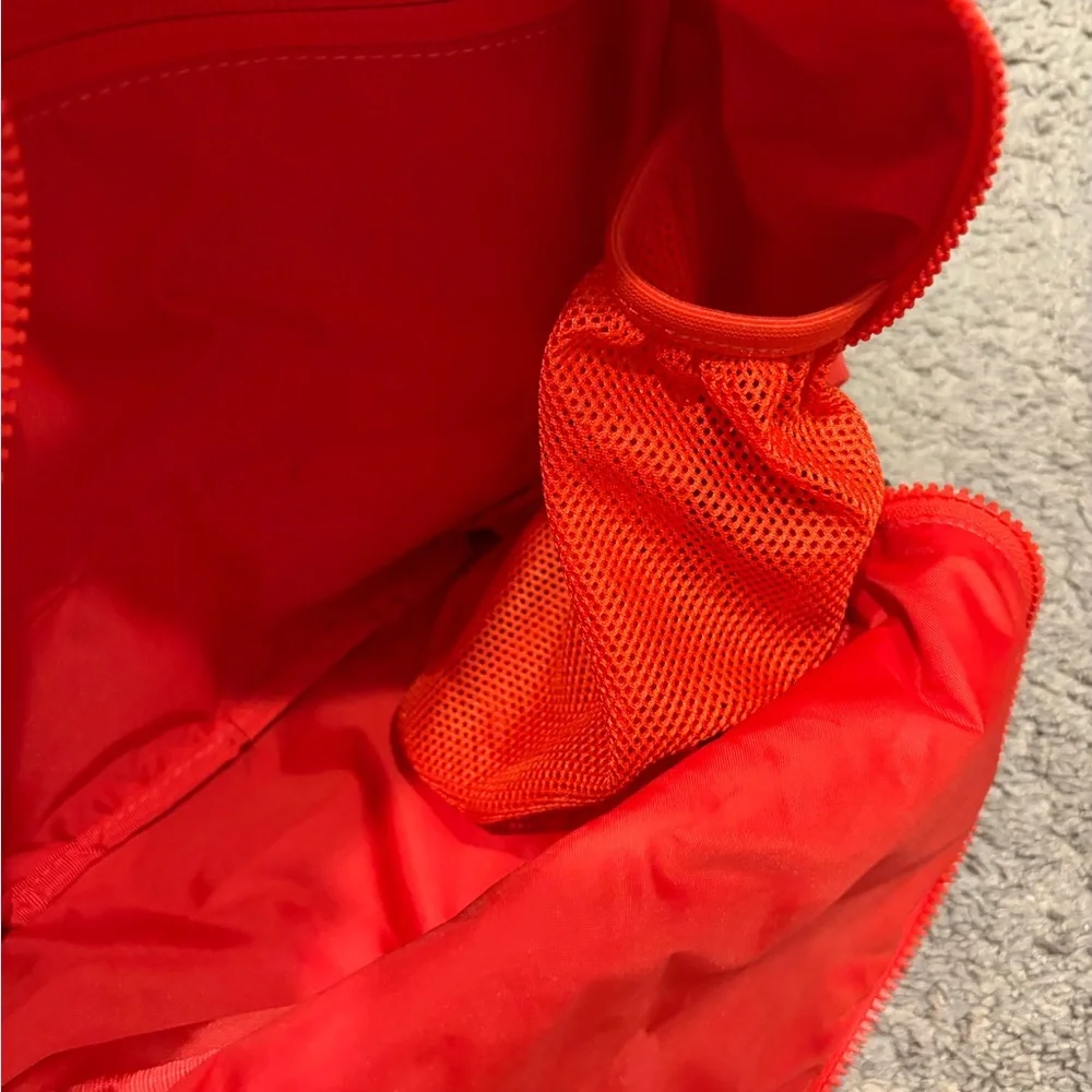 lululemon athletica Bright Red Mini Backpack with Logo Patch